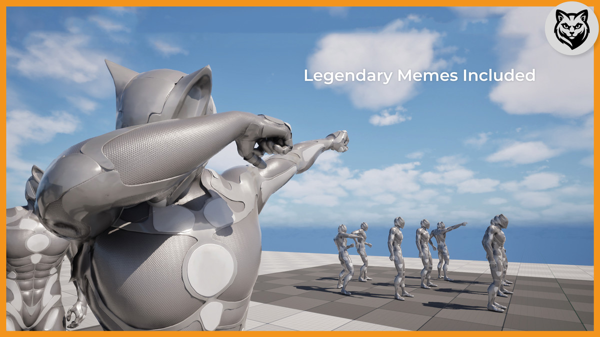 Emotes Taunts and Gestures Animation Pack