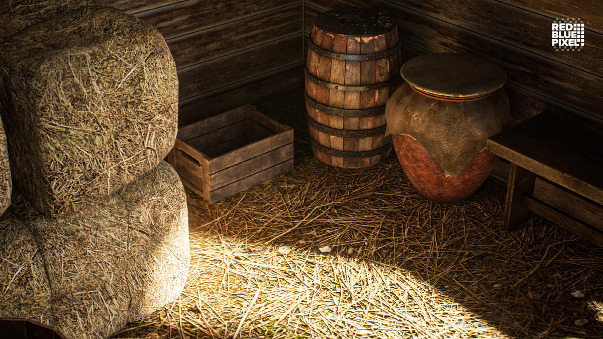 Medieval Horse Stable