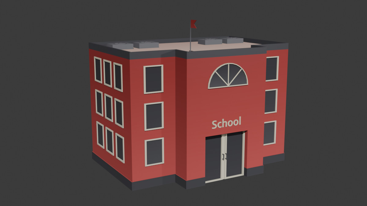 Low Poly Urban Buildings Pack
