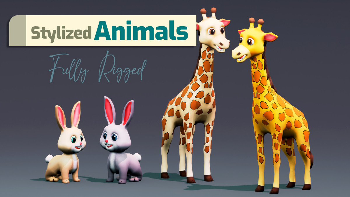 Stylized Animated Animals 1