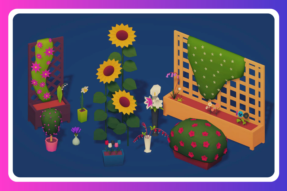 Flowers Pack - Low Poly Assets