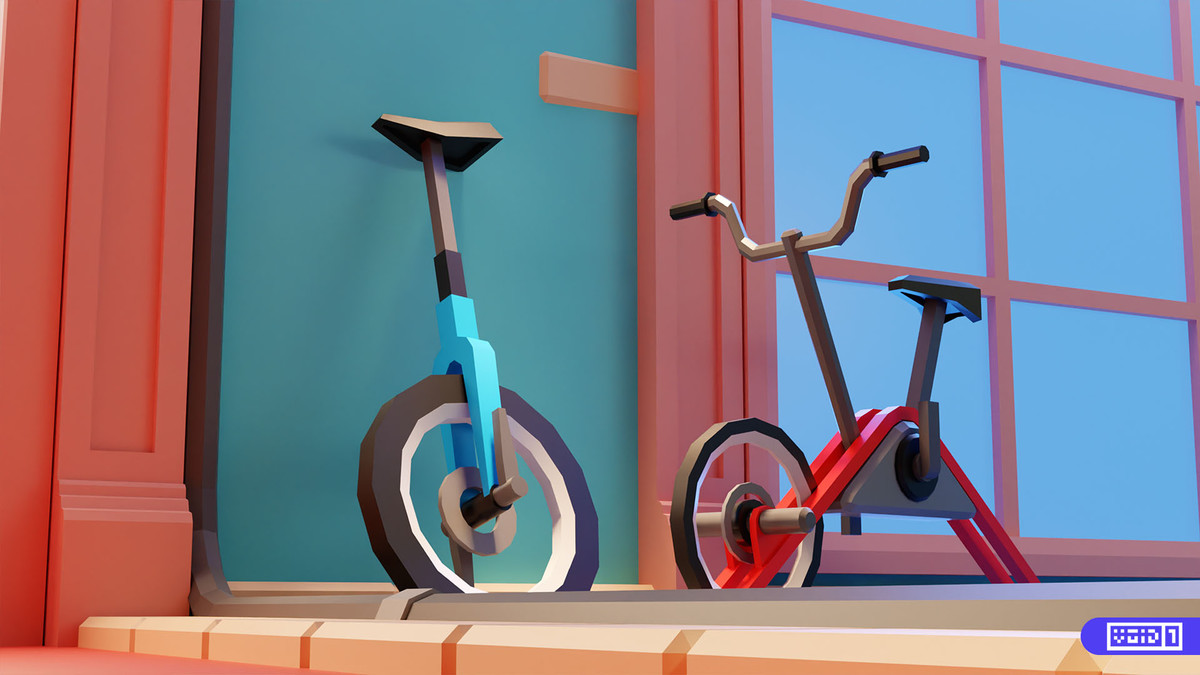 Low Poly Bike Models