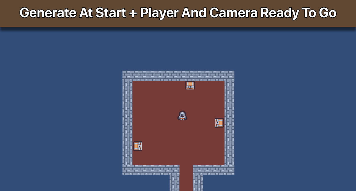 Dungeon Generator Pro 2D – Procedural Tilemap Level Builder with Rooms & Objects