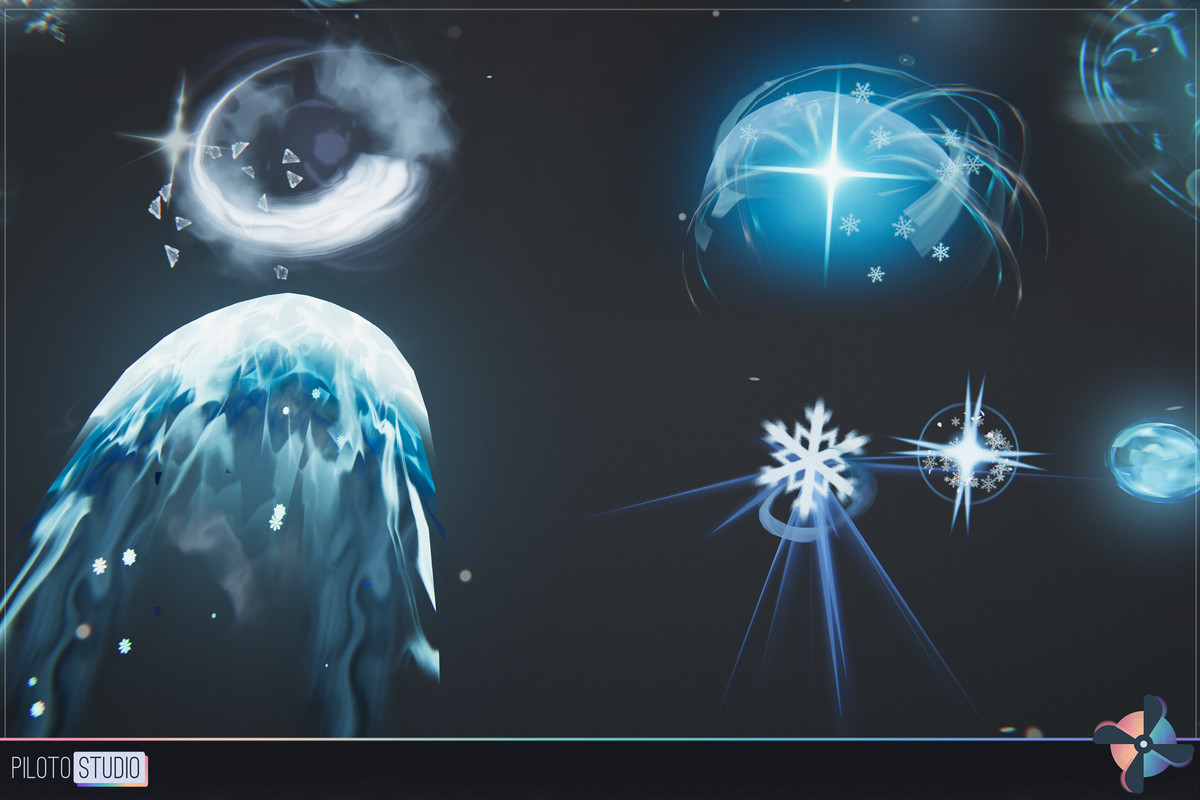 Frost & Ice Stylized VFX Starter Kit