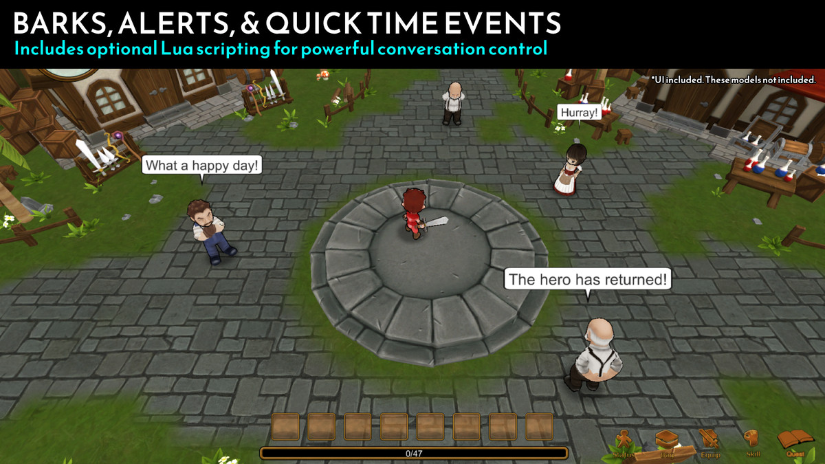 Pixel Crushers Narrative Bundle: Dialogue System, Quest Machine, Love/Hate