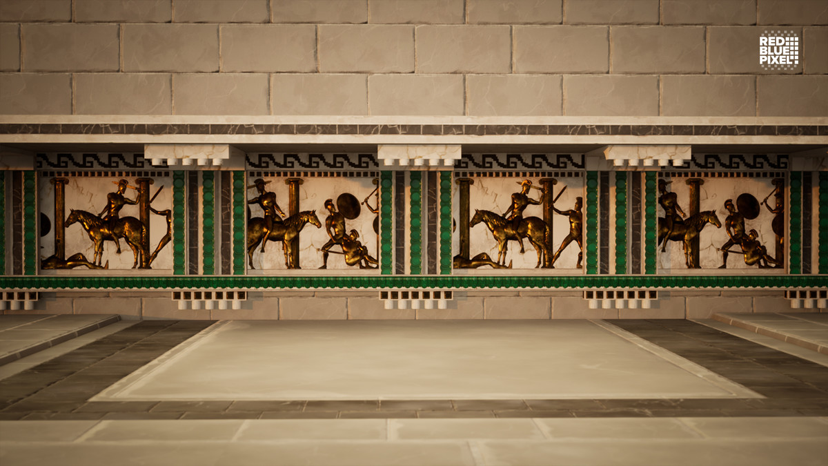 Ancient Greek Parthenon Temple