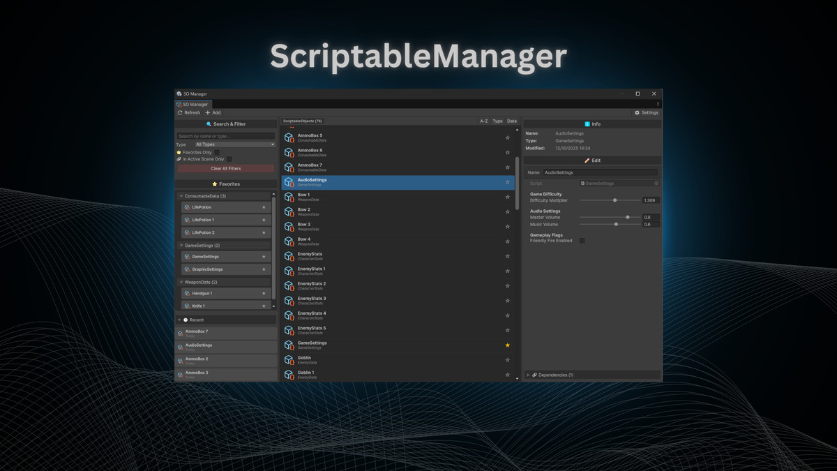 ScriptableManager