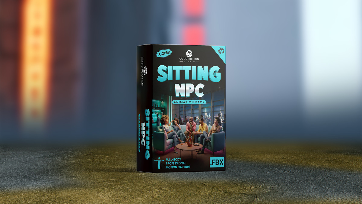 Sitting NPC Animation Pack