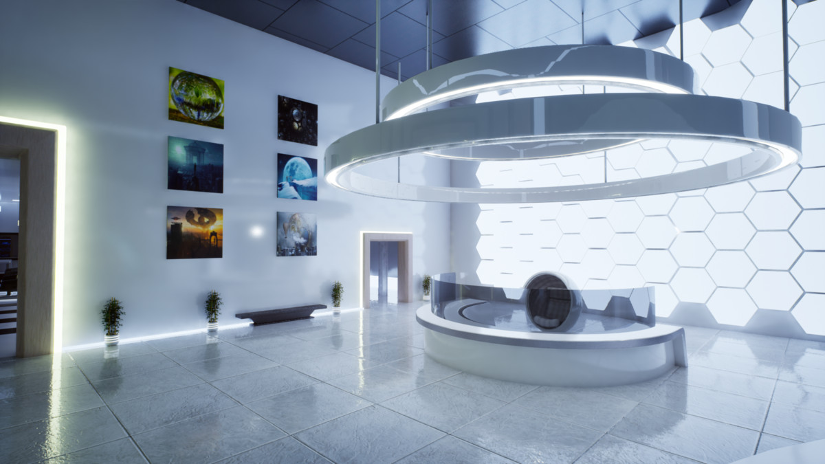Futuristic Environment Kit Vol.3 – Sci-Fi Armory Facility