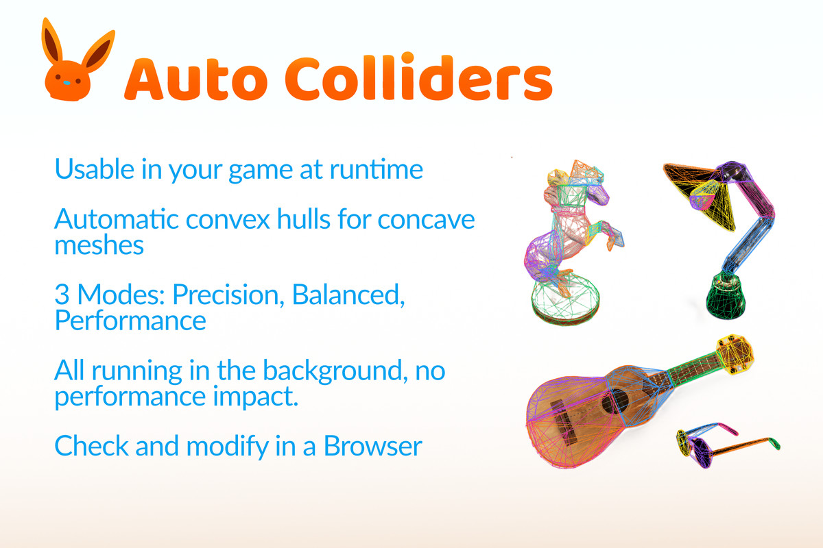 Grabbit 2 - Physics Placement & Collider Generation