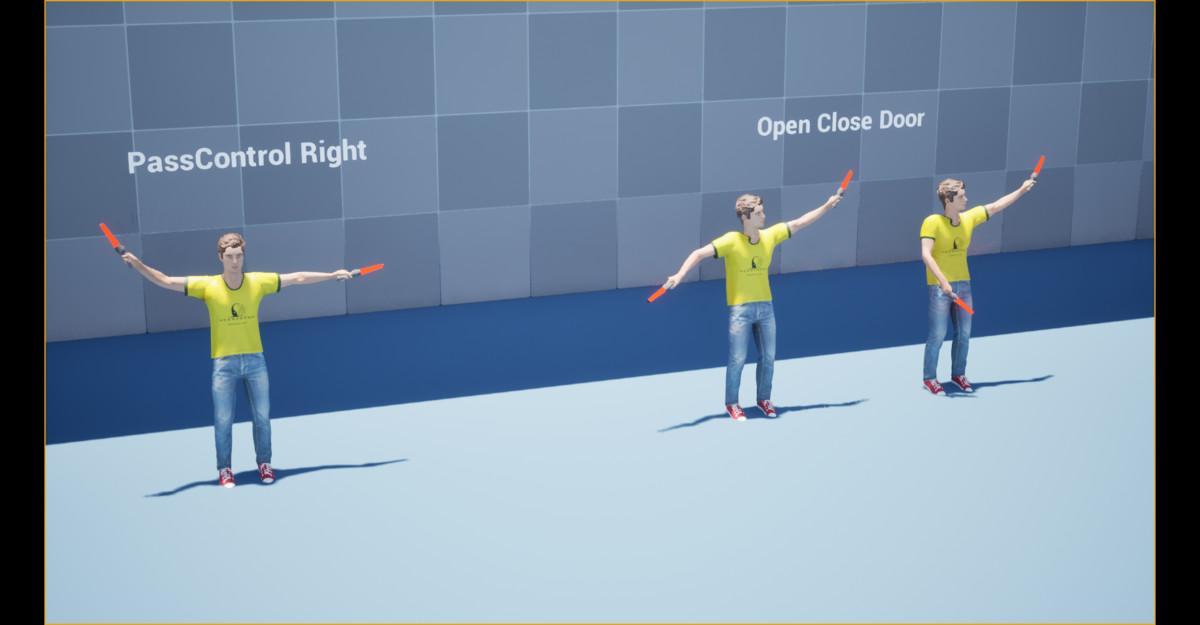 Aircraft Marshalling Animation