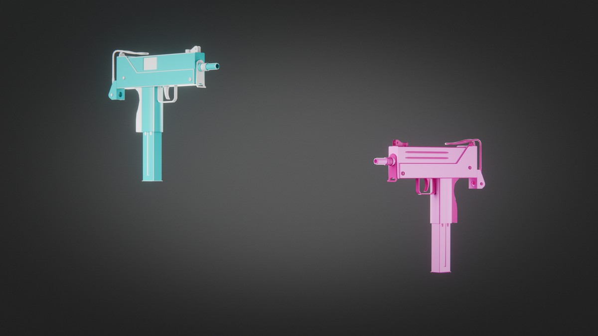 Ultimate Weapon Pack — 23 Guns + 943 Skins (Low Poly, Stylized, FPS/TPS Ready)