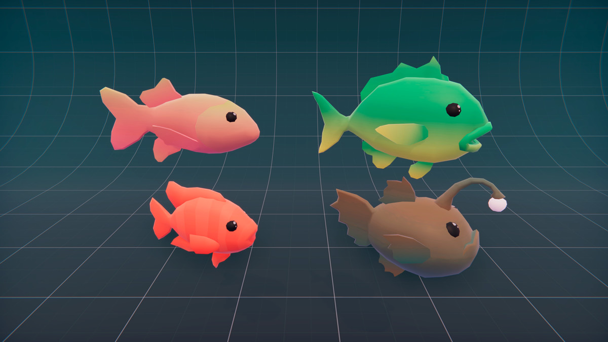 Stylized Fish Pack - LowPoly Aquatic Life