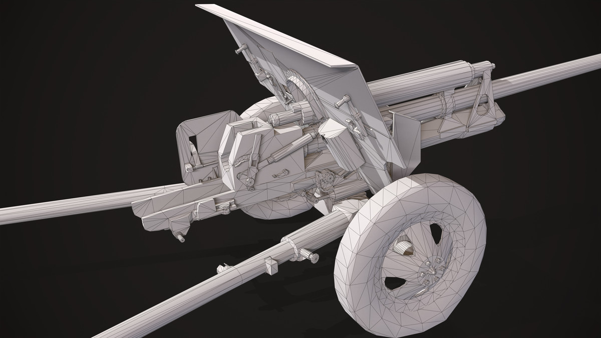 ZIS 2 Cannon WW II