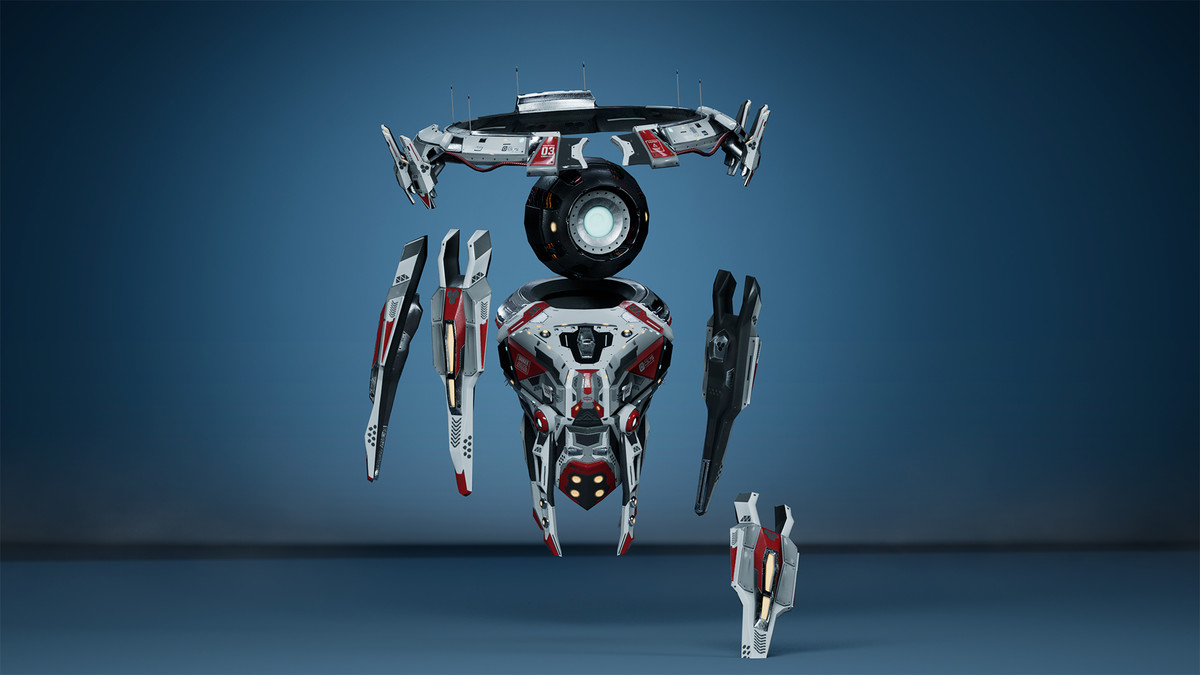 Sci-Fi Mecha Station