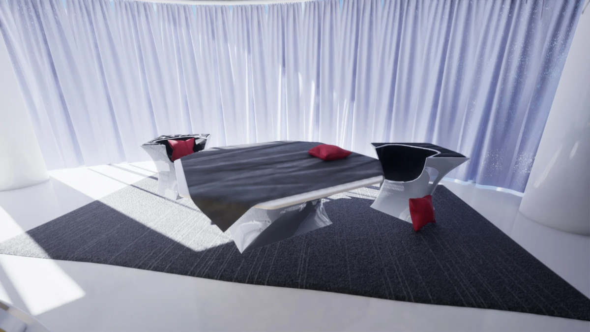 The Astral Sci-Fi Suite – Futuristic Grand Chamber Bedroom