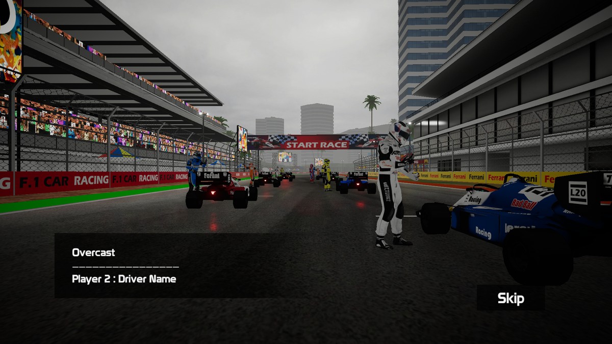 F.1 Racing Game 2