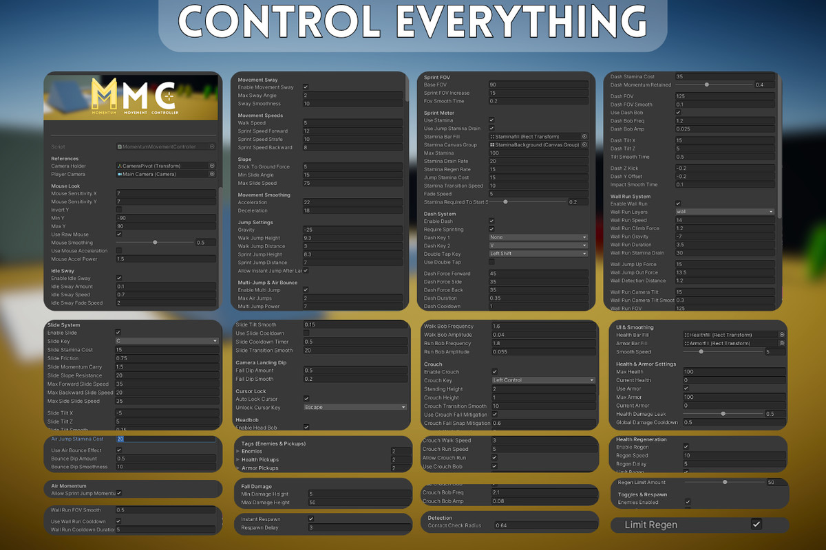 Momentum Movement Controller