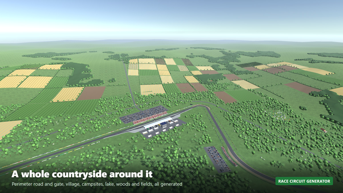 Race Circuit Generator – Procedural Tracks