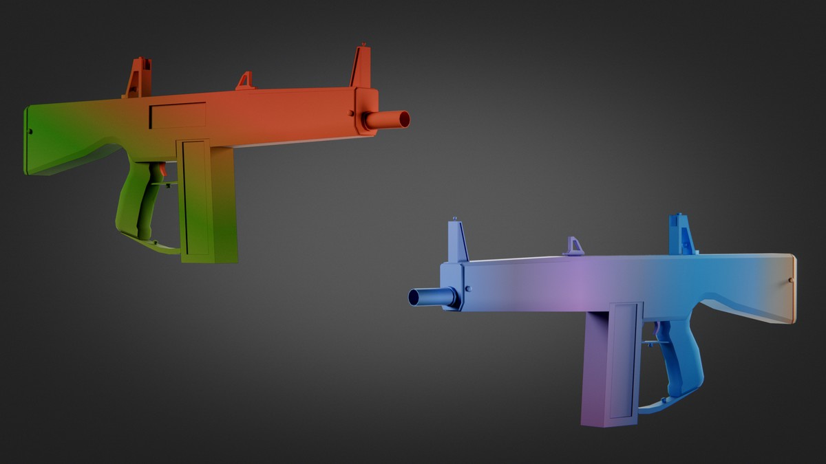 Ultimate Weapon Pack — 23 Guns + 943 Skins (Low Poly, Stylized, FPS/TPS Ready)