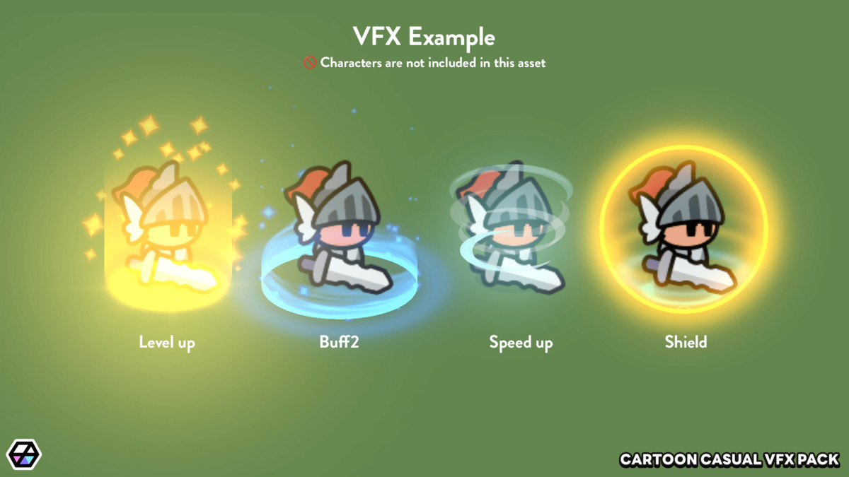 Cartoon Casual VFX Pack