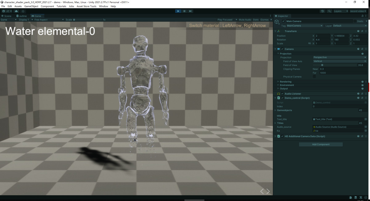 Character Shader Pack 3.0 - HDRP