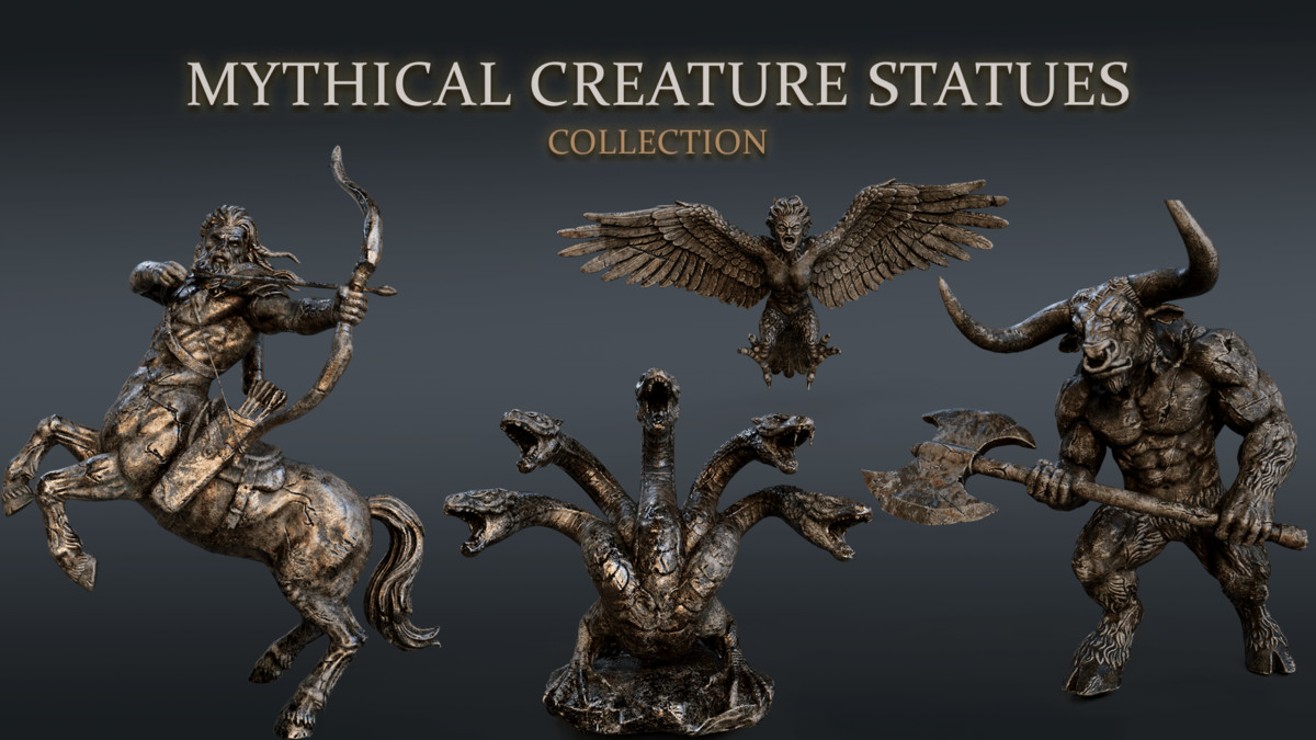 Creature Statues - Mythical Collection (URP)