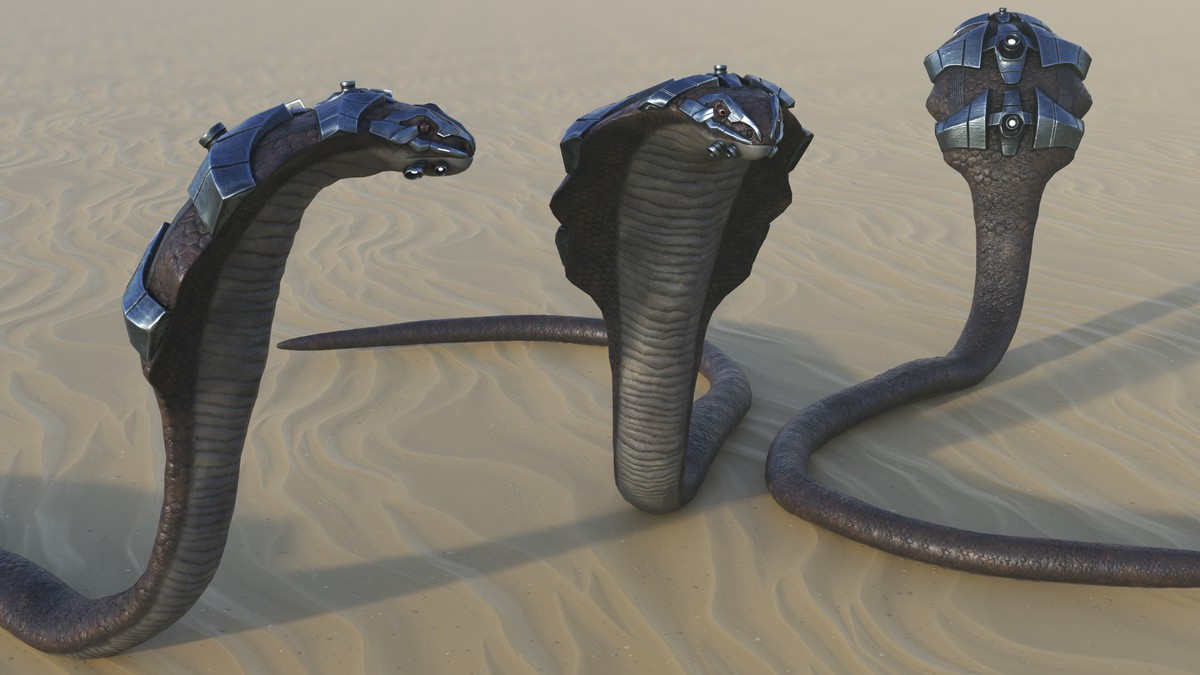 Sci-Fi Light Cobra