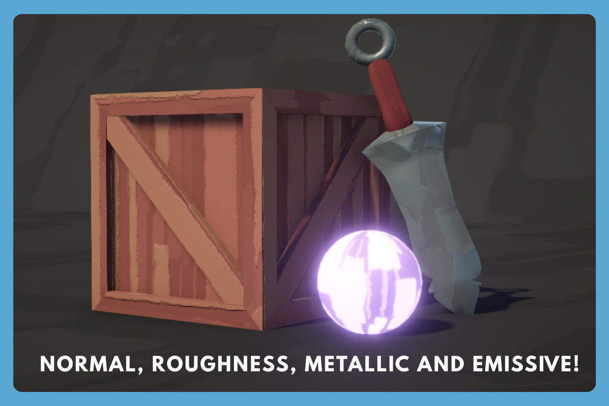 Handpainted Shader and Wool Textures