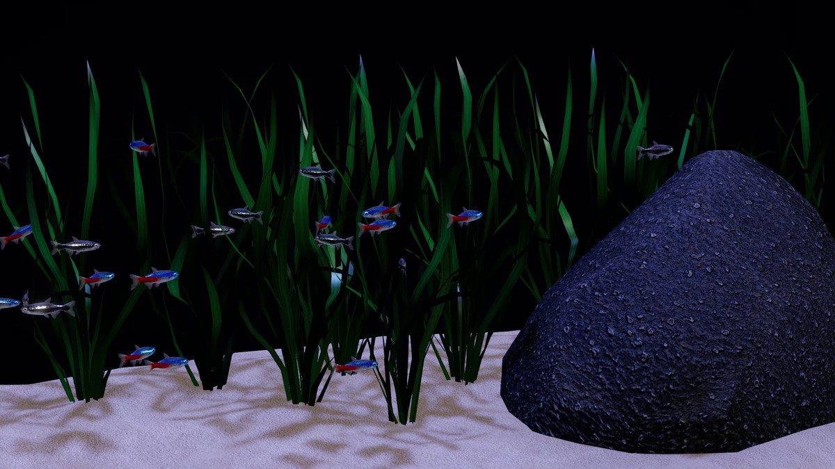 Fish School AI - Tropical Aquarium Set