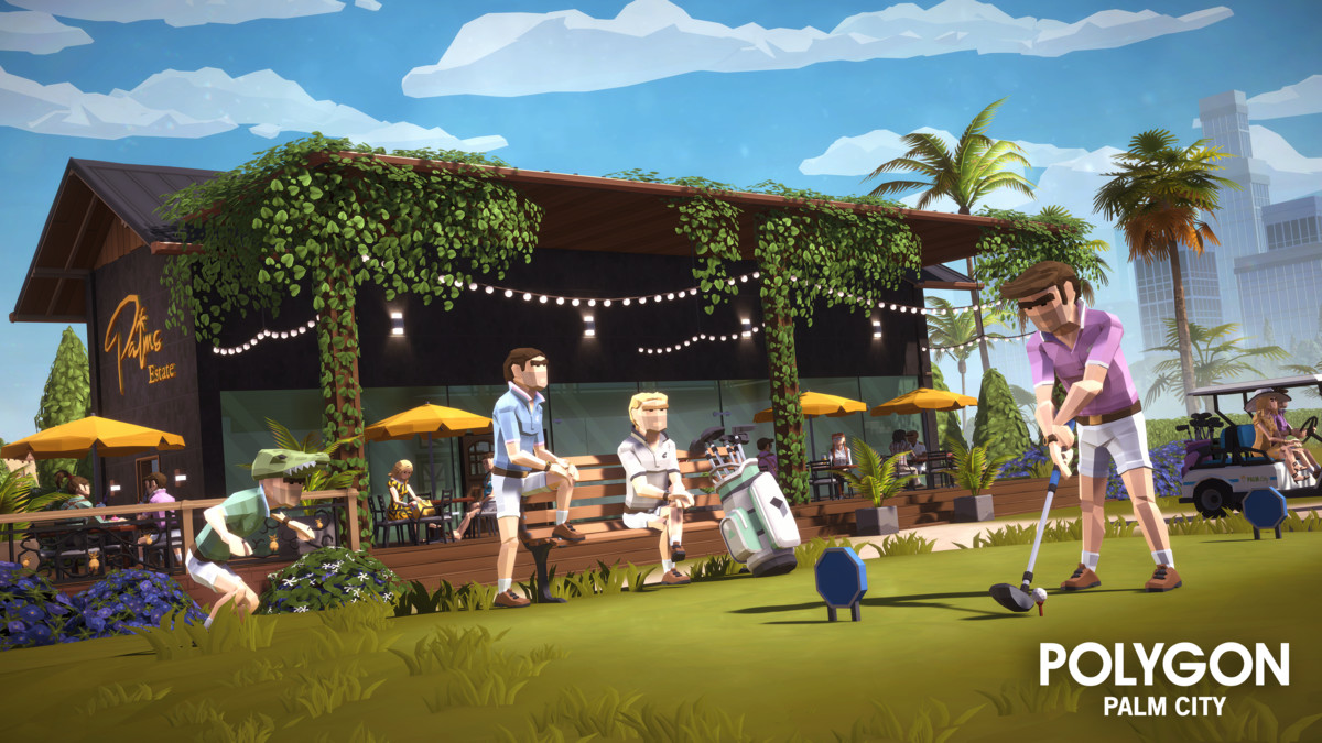 POLYGON - Palm City - Art by Synty