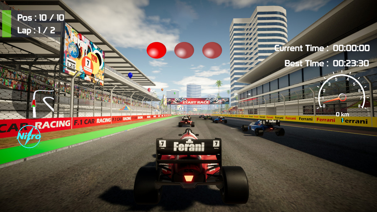 F.1 Racing Game 2