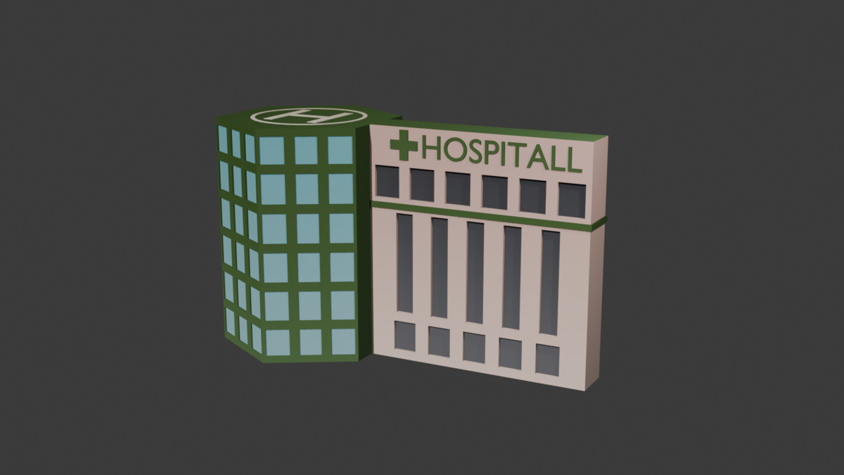 Low Poly Urban Buildings Pack