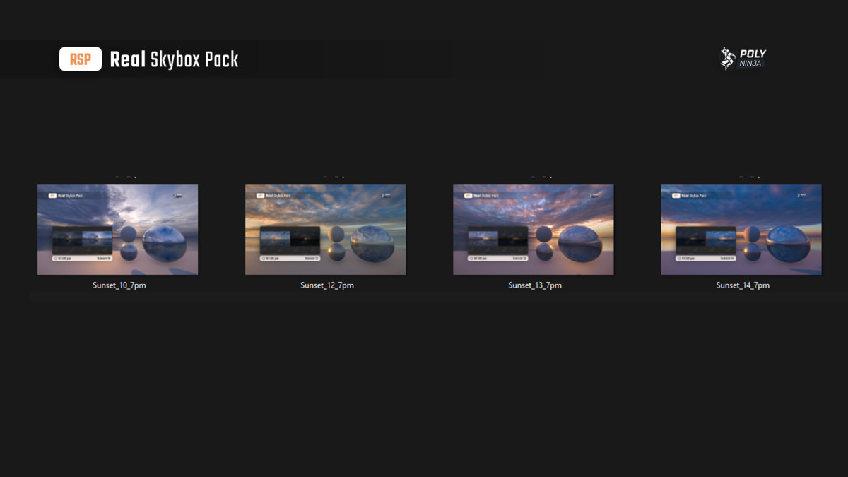 Real Skybox Pack - Lighting and Baking