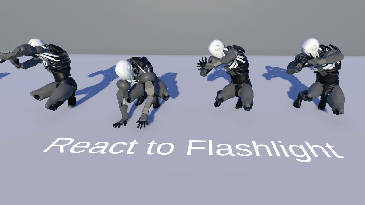 Crawling Ghoul Animations
