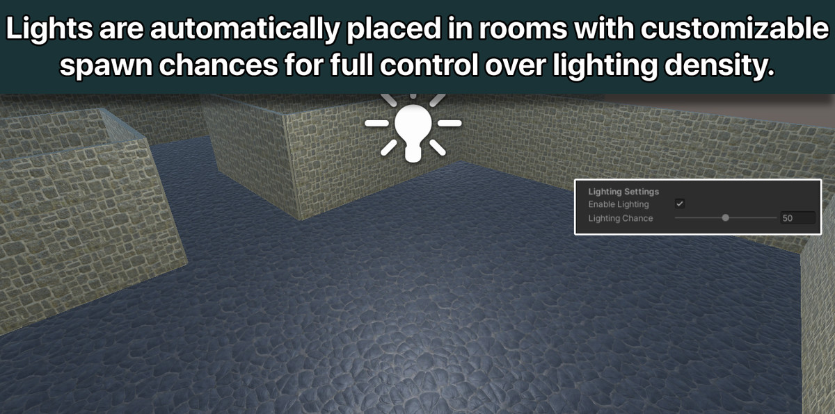 Dungeon Builder Pro 2.0 – Procedural Level Generator with NavMesh & Spawner