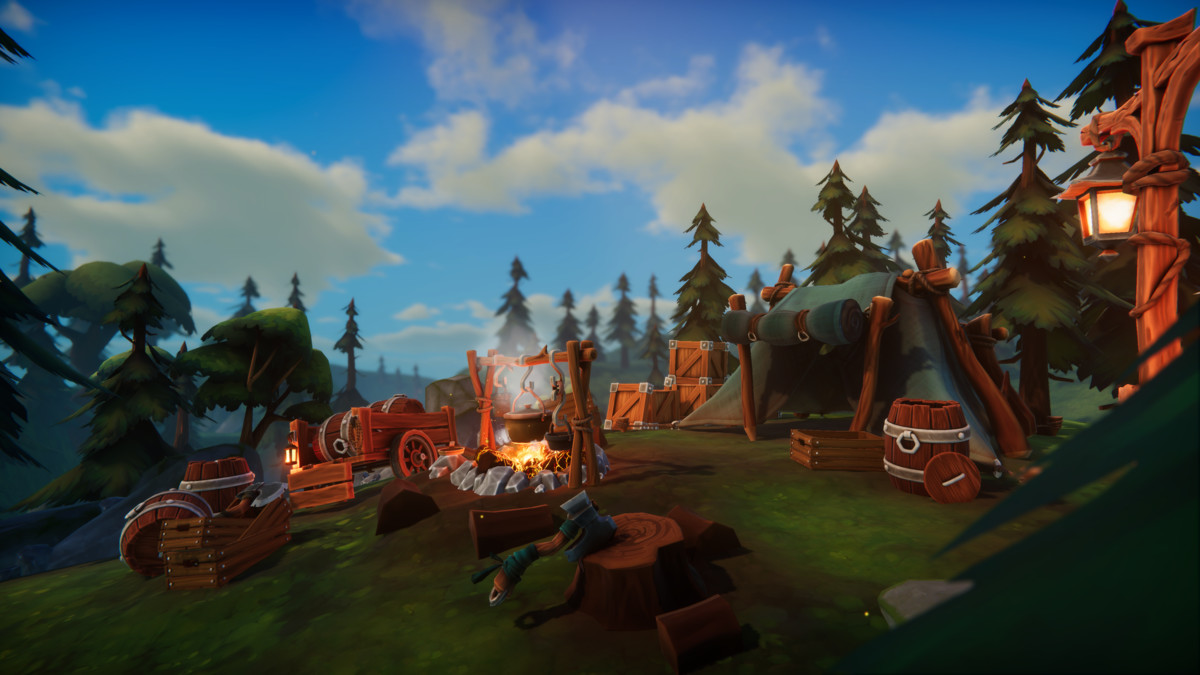 Stylized Cozy Campfire - Asset Pack