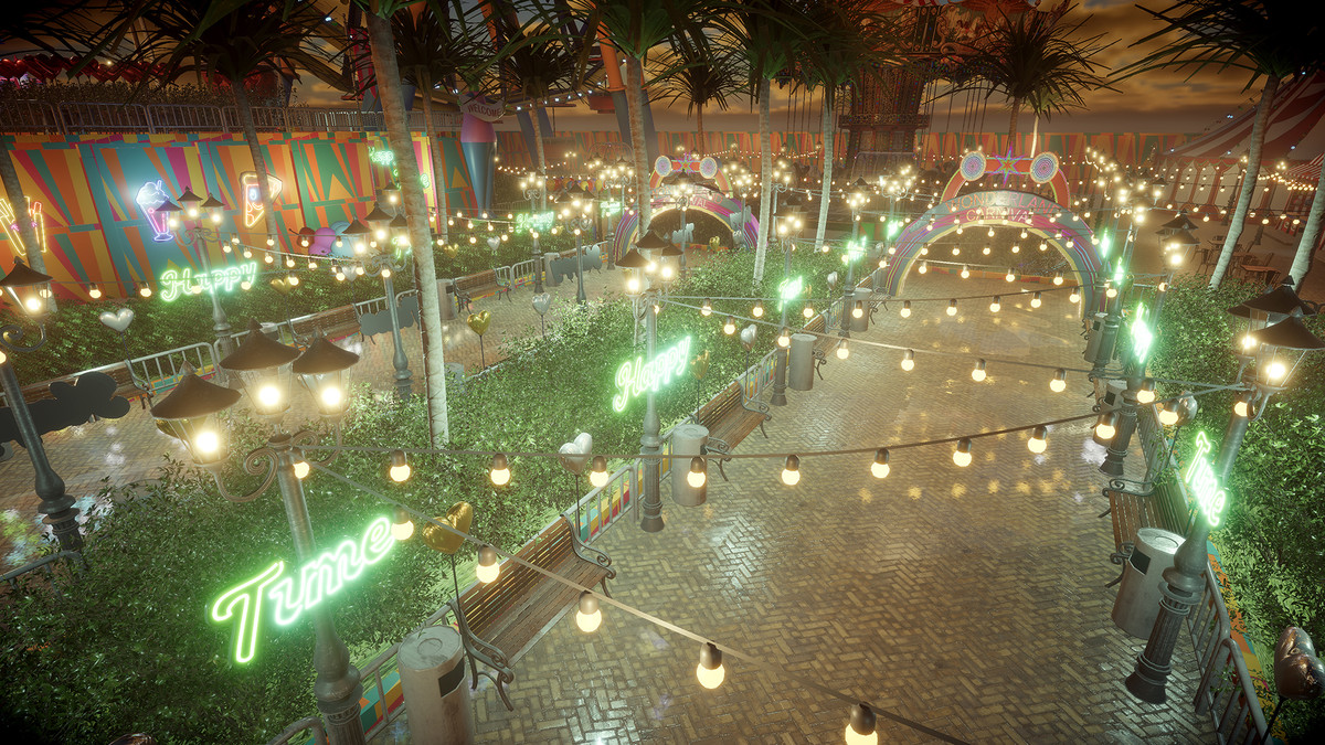 Amusement Park Wonderland Carnival