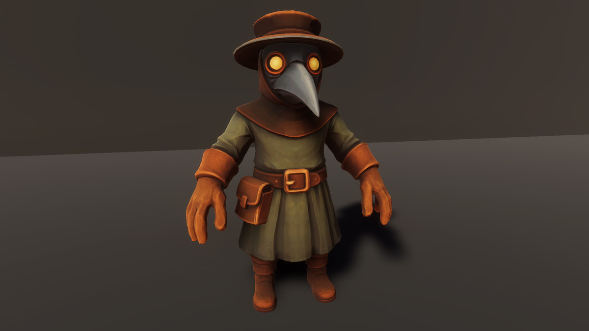 Plague Doctor - Game ready character
