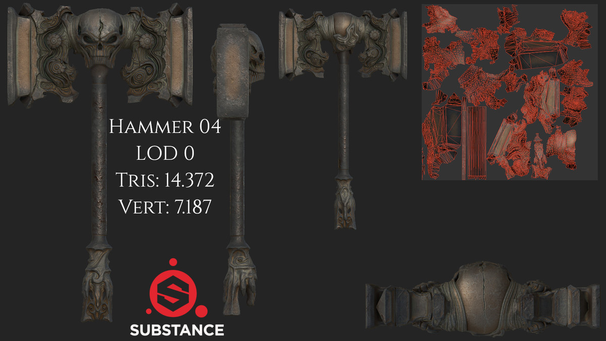 6 Massive Blacksmithing Hammers