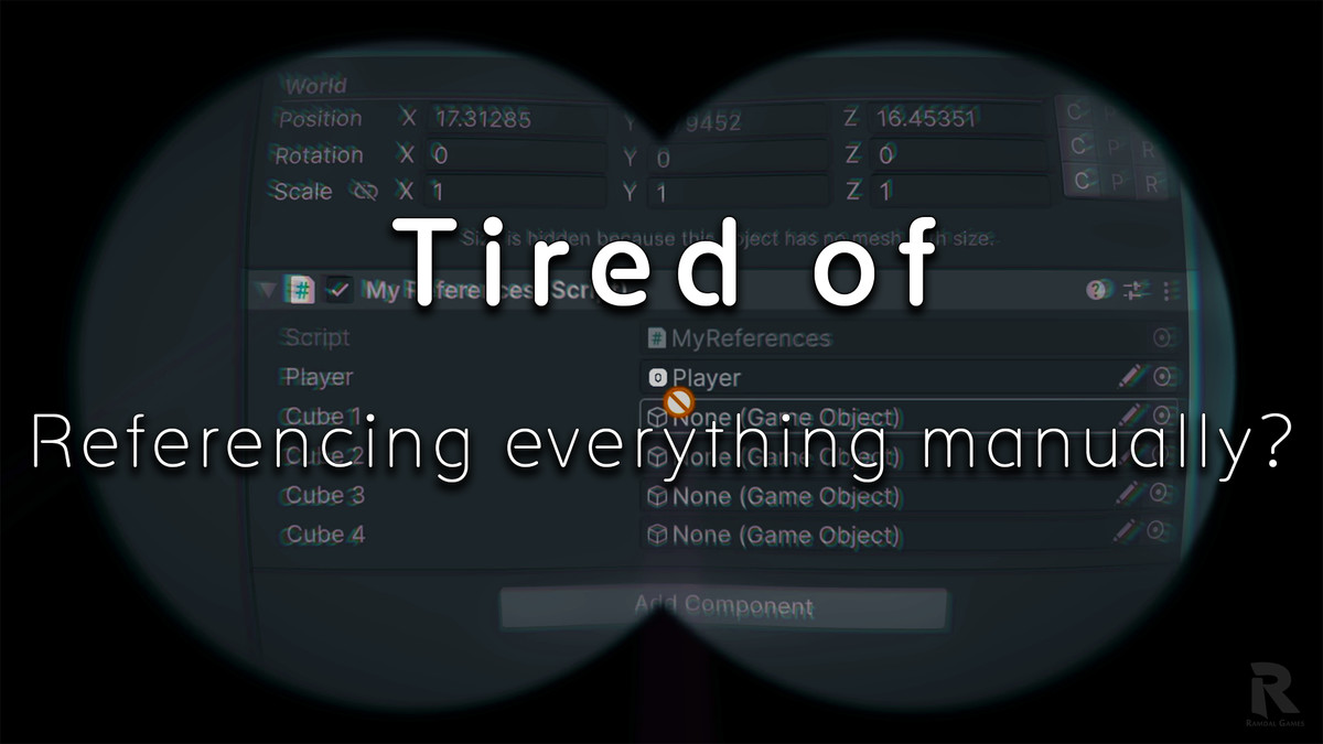 AutoReference - Automatic Component & GameObject References