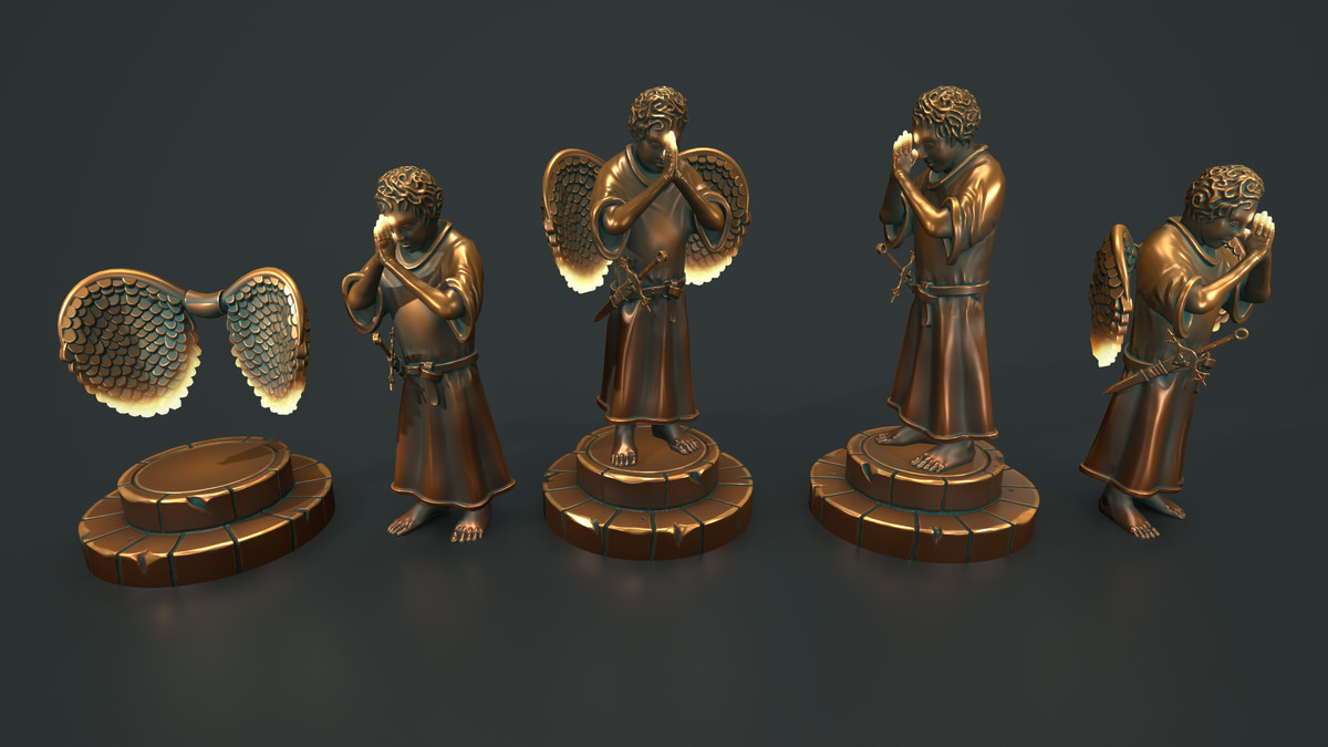 Dark Statues Pack