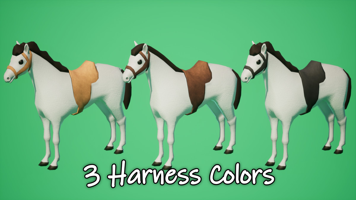 SI - Animated Horse and Foal