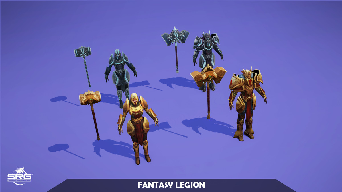 Ultra Legion - Sci Fi & Fantasy 3D Character Mega Pack