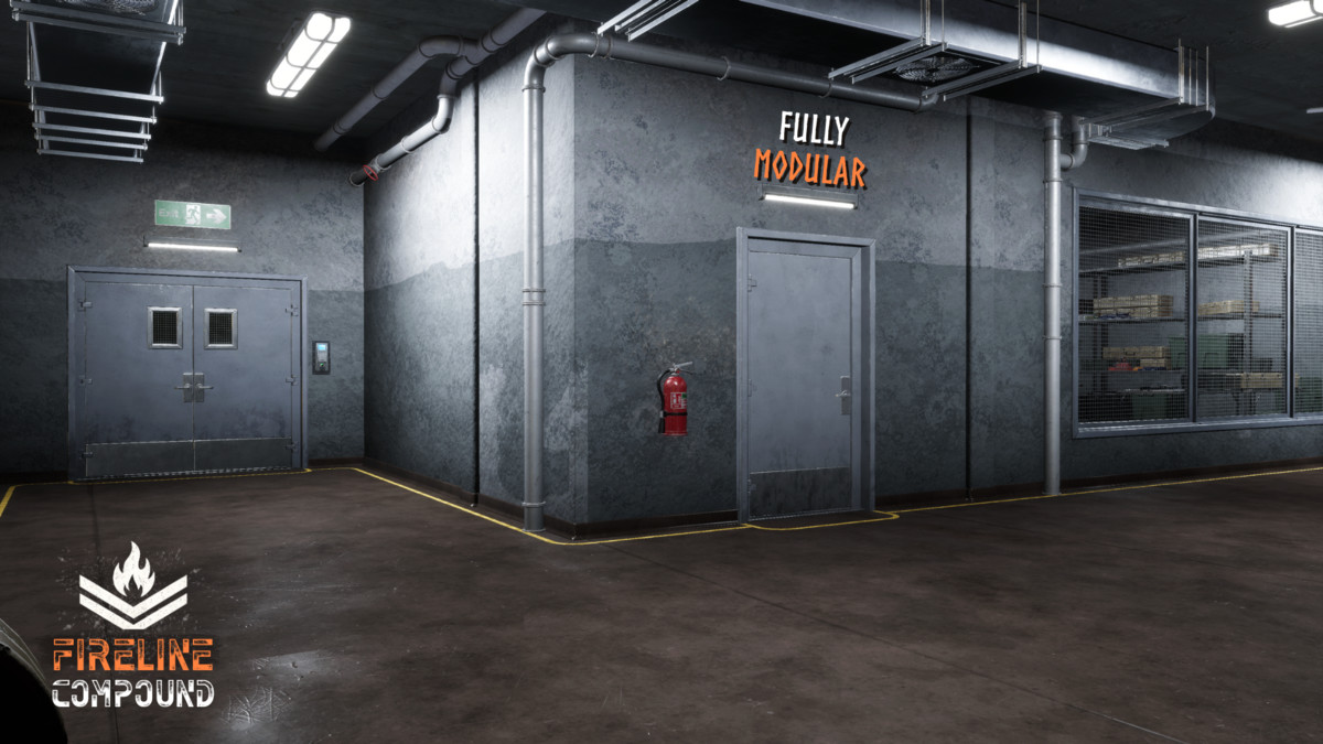 Modular Shooting Range (Military Base, Military Facility, Shooting Range, Army)