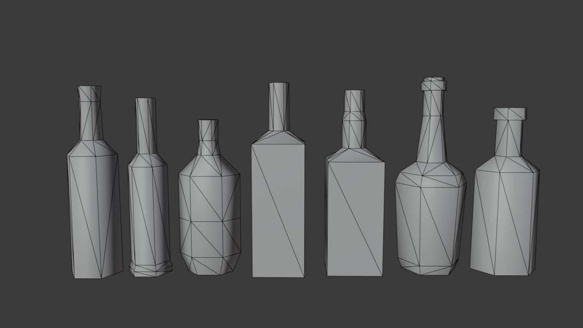 PSX Bar Drinks & Cocktails Pack – 64 Props
