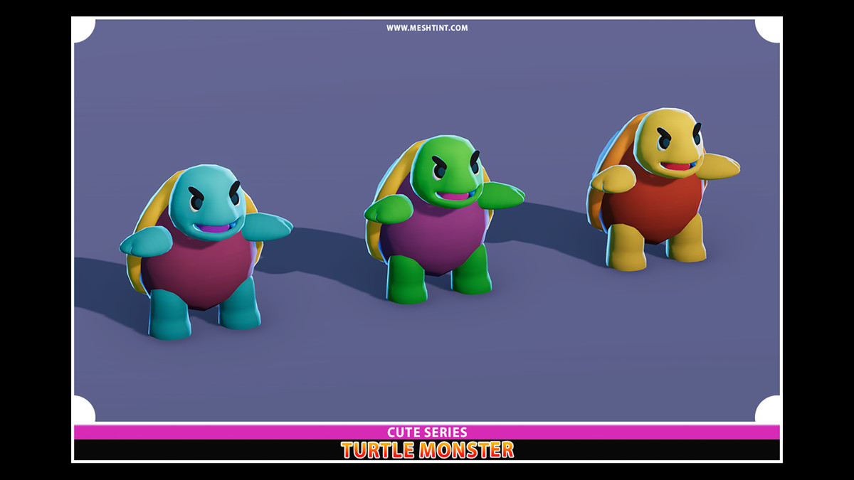 Turtle Evolution Pack Cute Pro Series