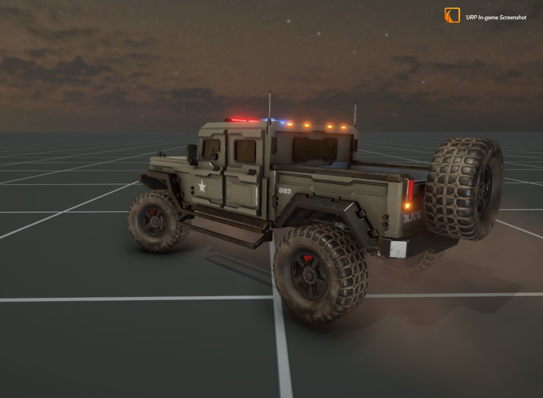 Armor Police Vehicle Physics (3 in 1 Bundle)