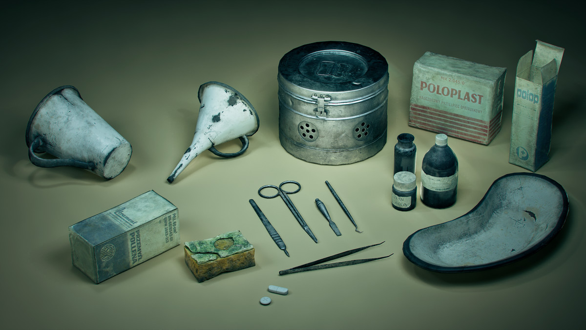 Abandoned Mortuary Environment Pack