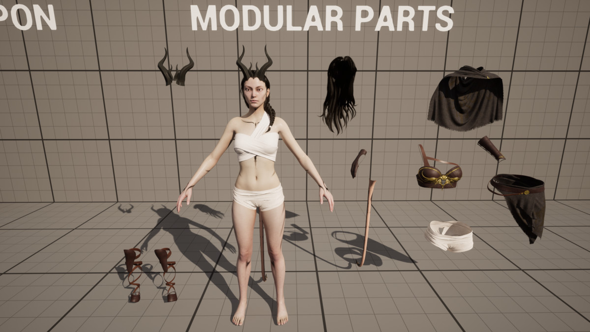 Fantasy Demones Archer